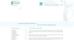 Desktop Screenshot of ib-greiner.de